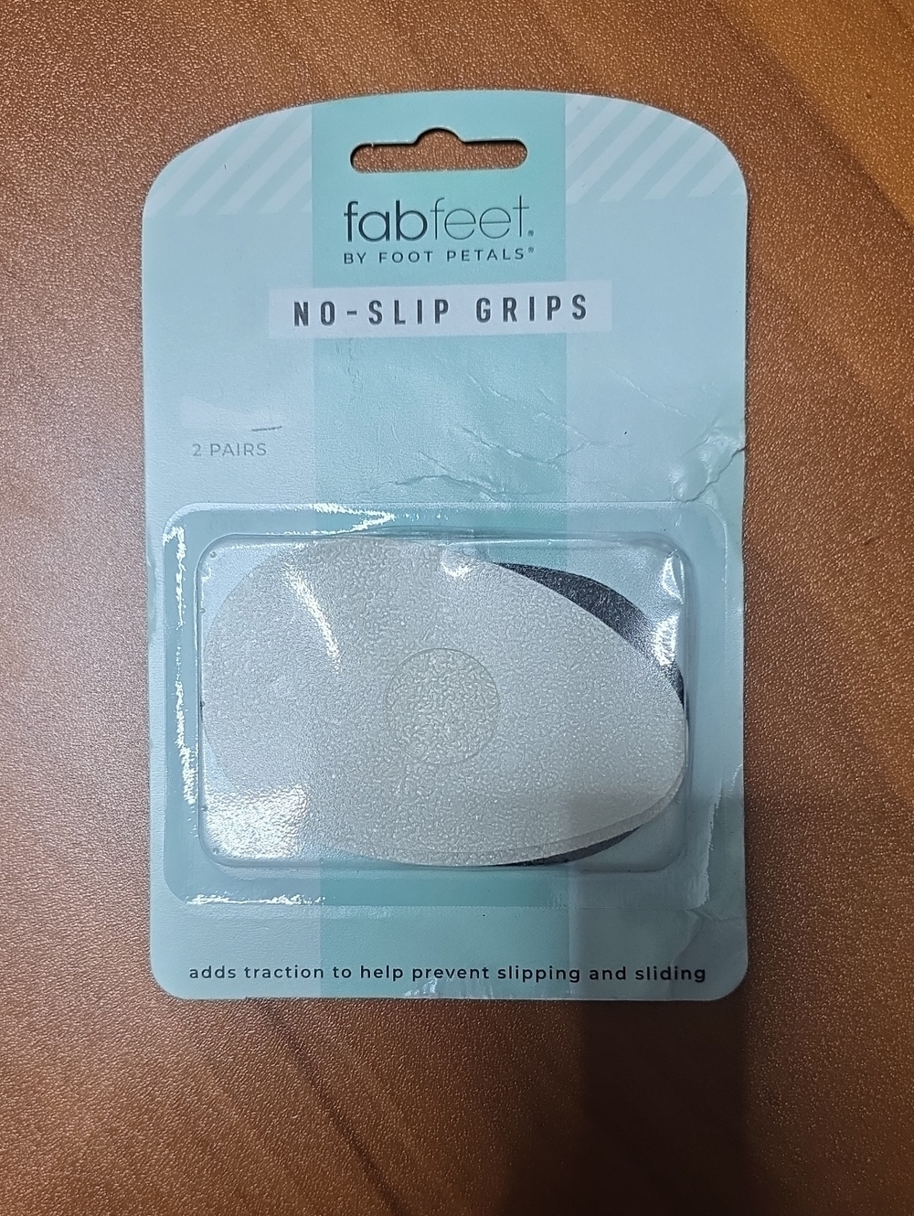 No-Slip Grips for Shoes - 1White/1Black (2 Pairs)